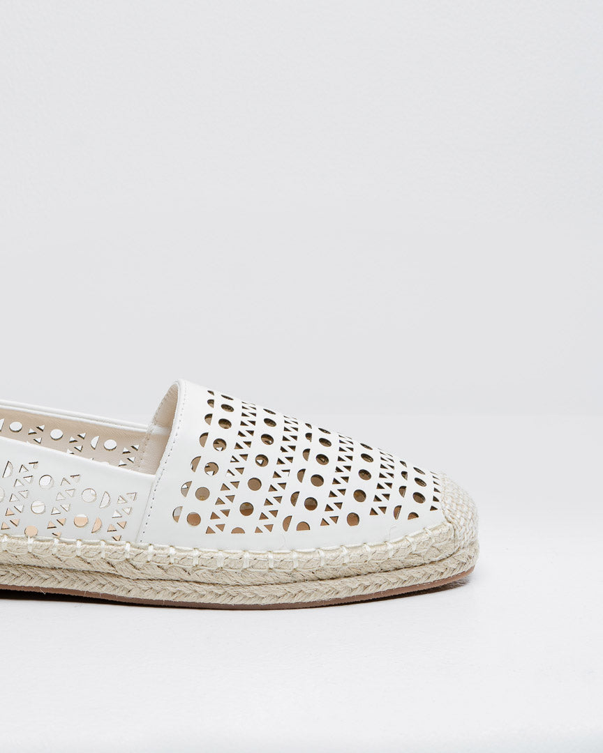 Pauline Espadrilles White - Shoes Mewah Wanita – 589008