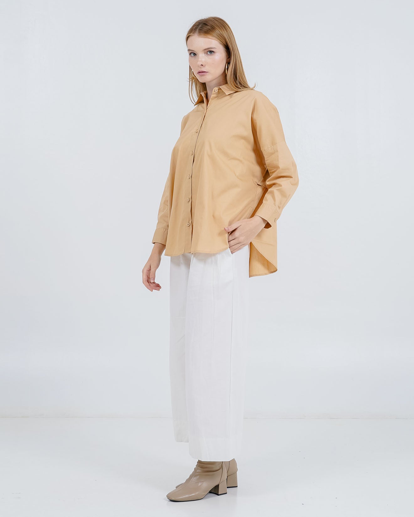 Dayle Top Brown - Atasan Wanita Lengan Panjang ( RESTOCK )