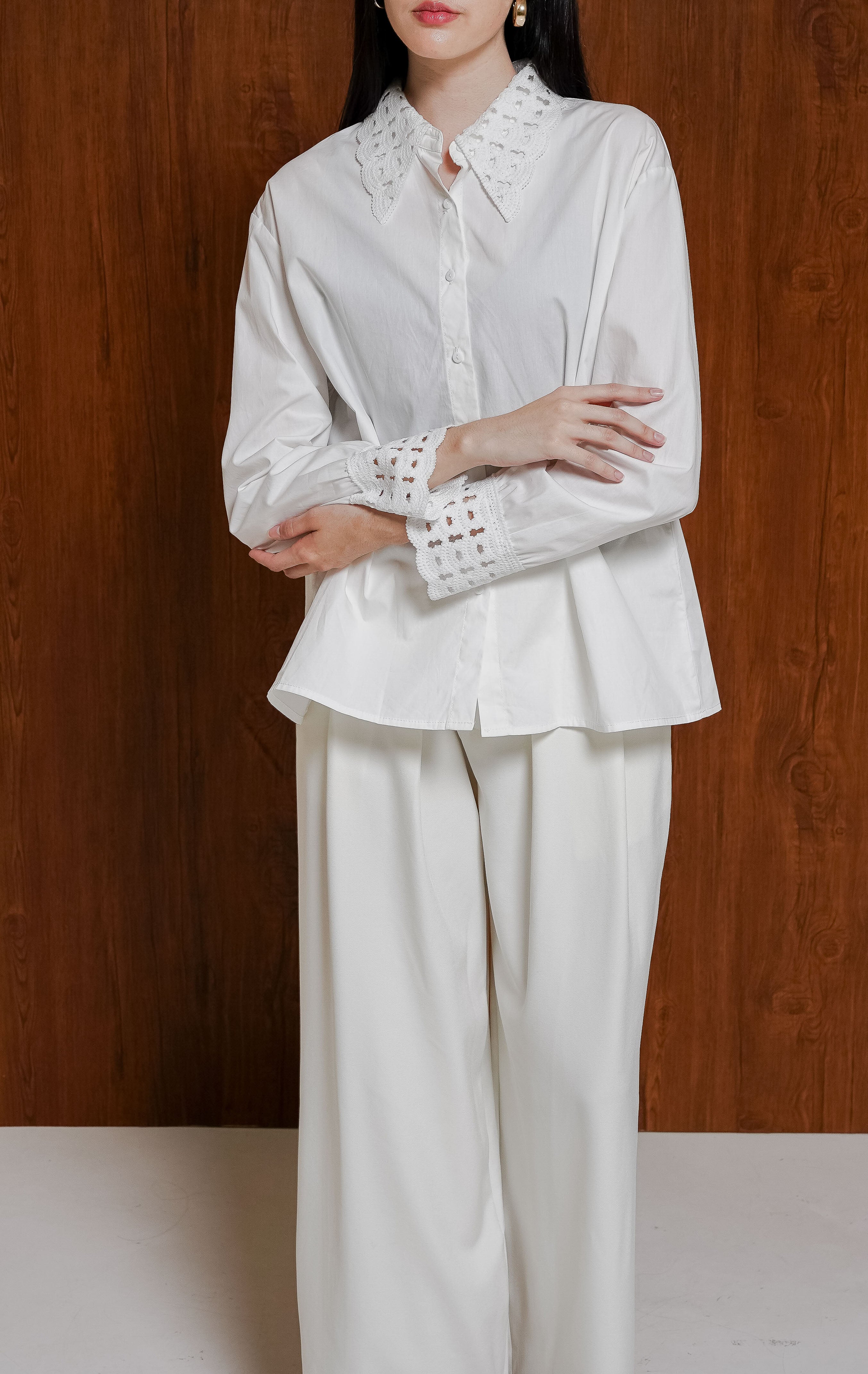 Brigita Top White