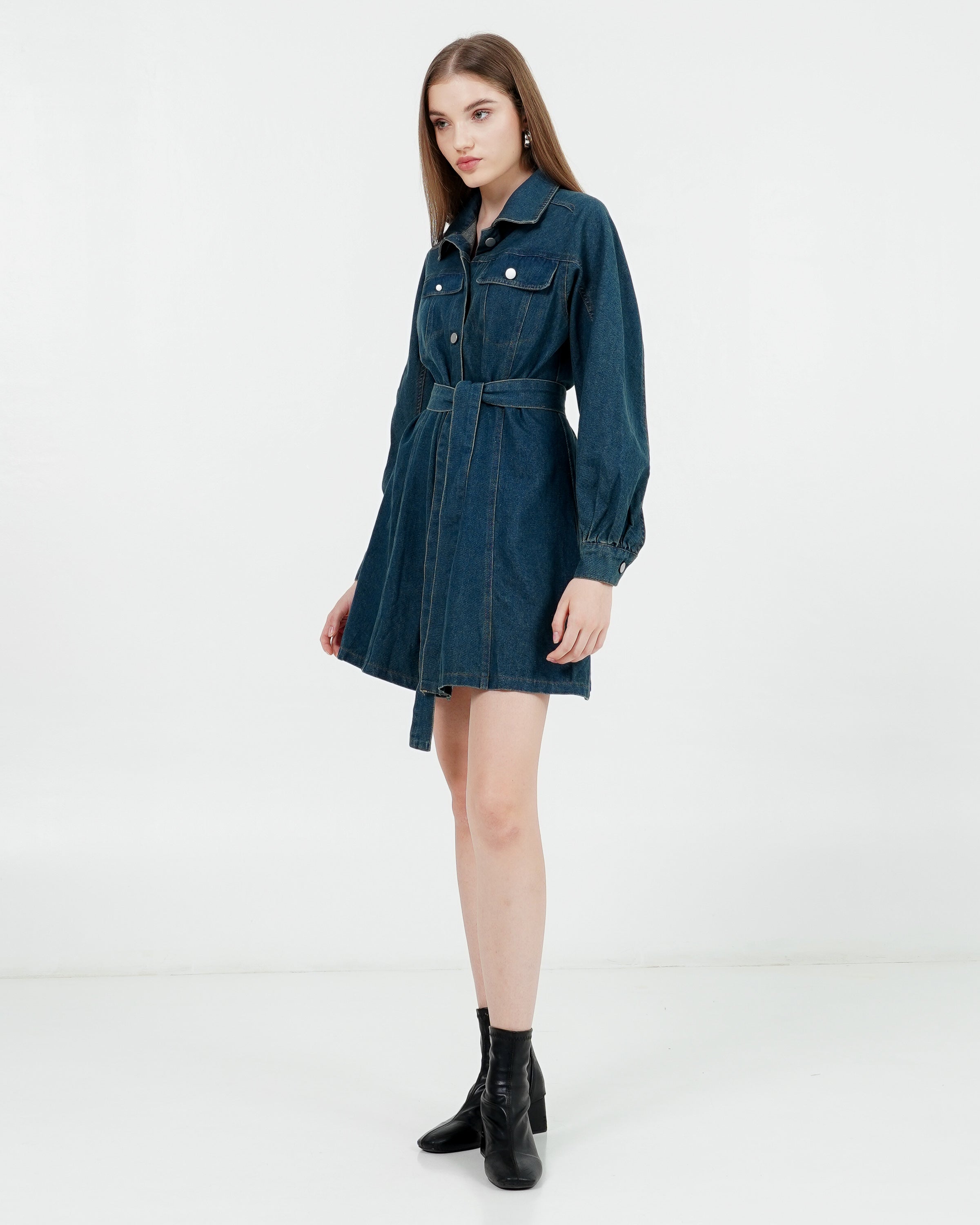 Wynn Dress Denim