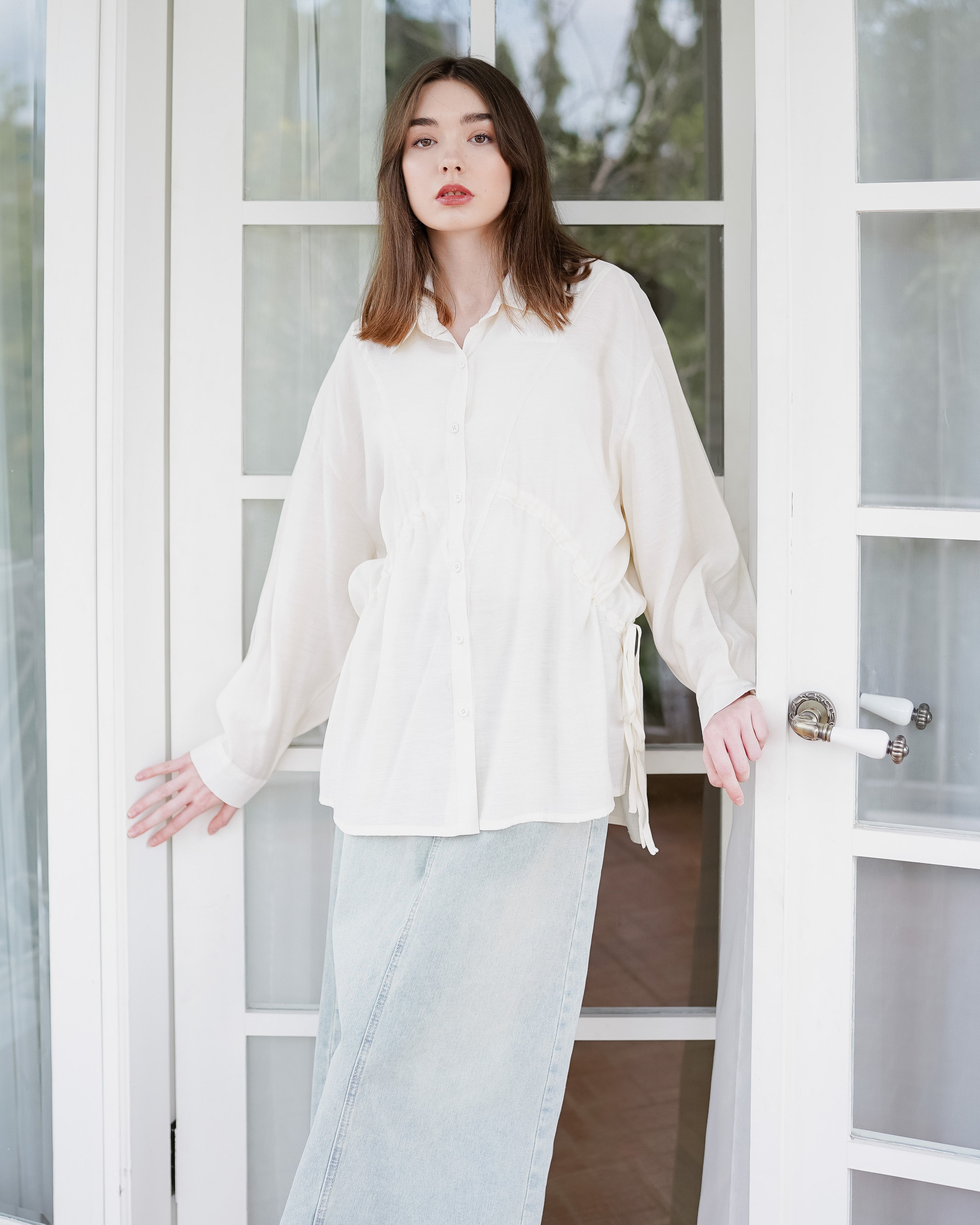 Elene Top Ivory