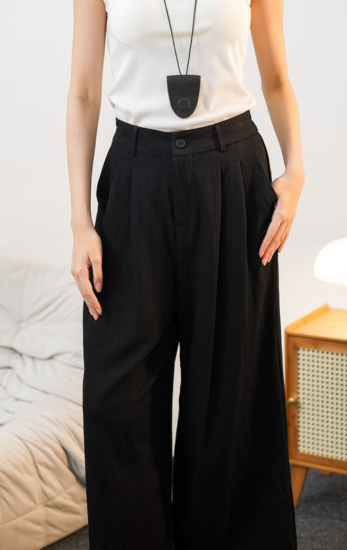 August Pants Black