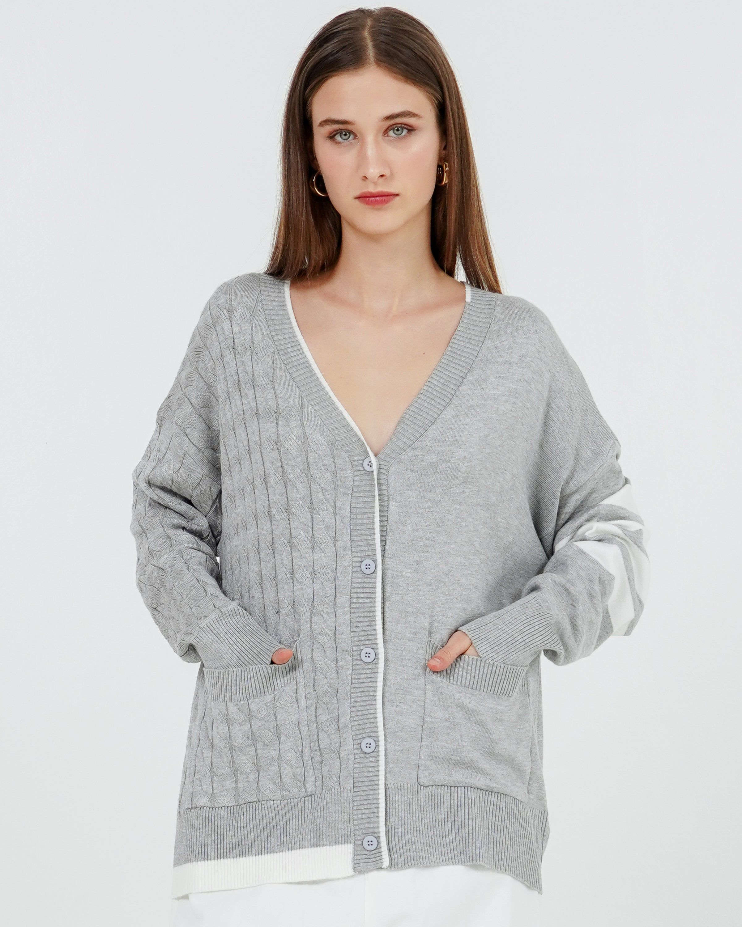 Myles Cardigan Grey