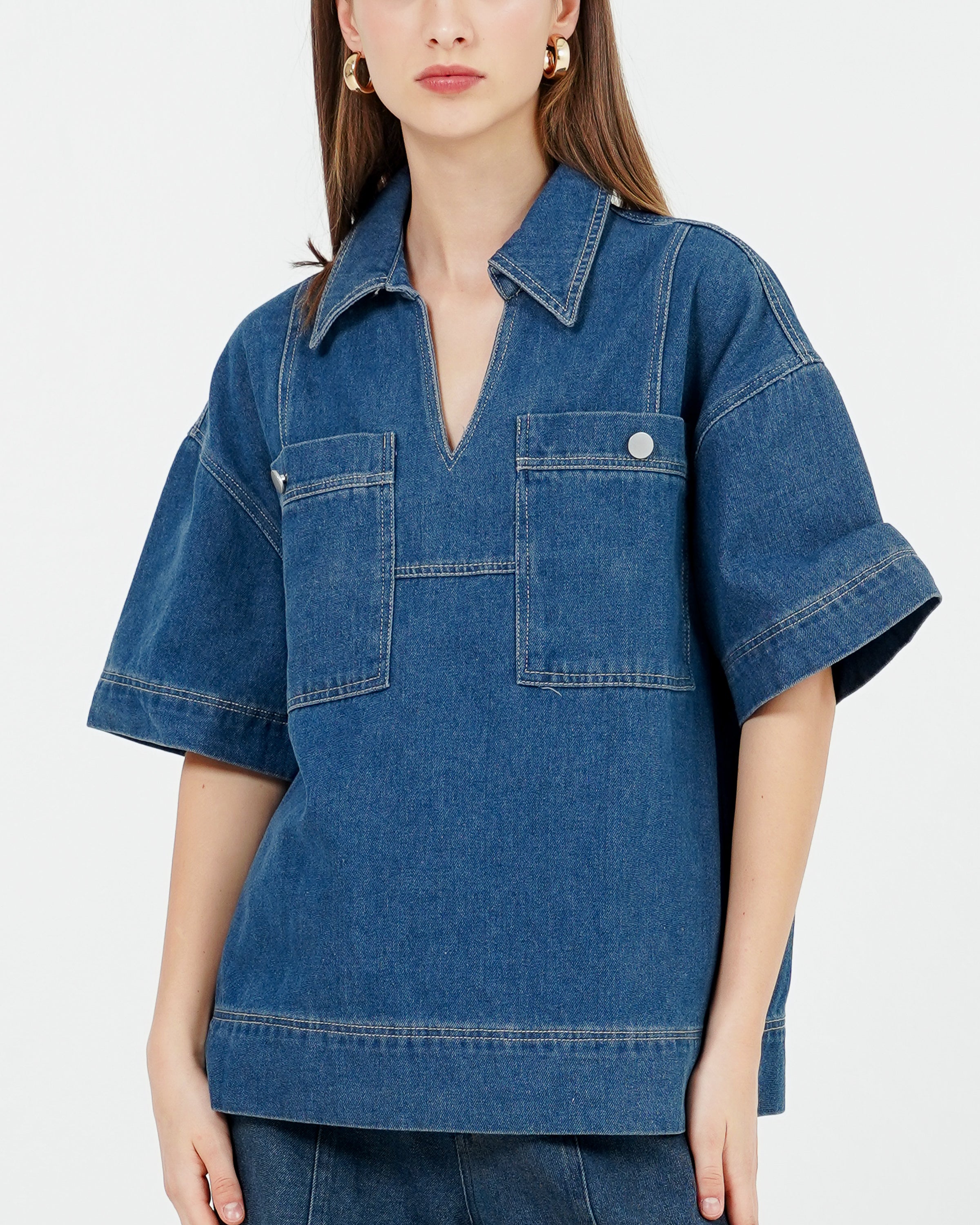 Josie Top Denim