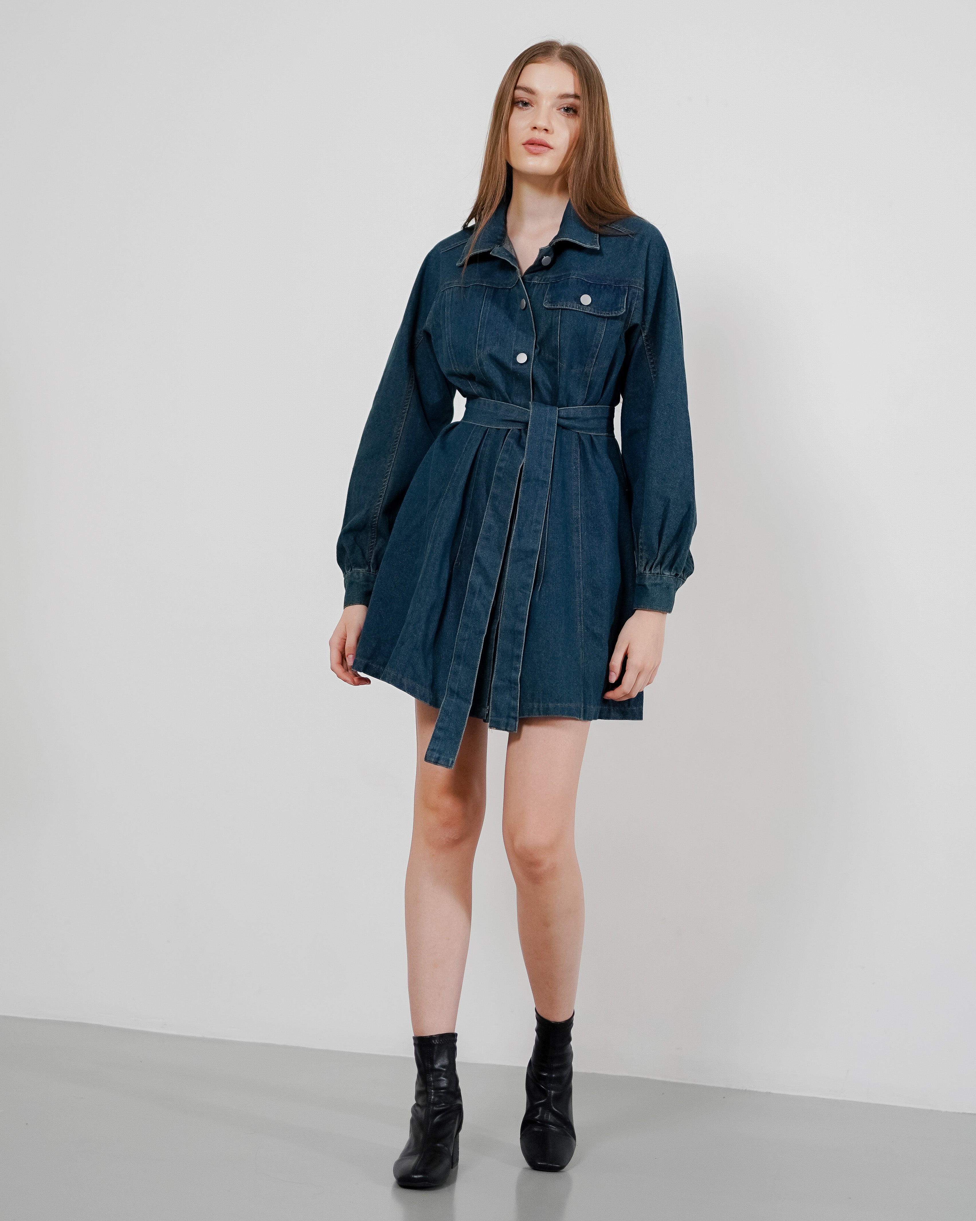 Wynn Dress Denim