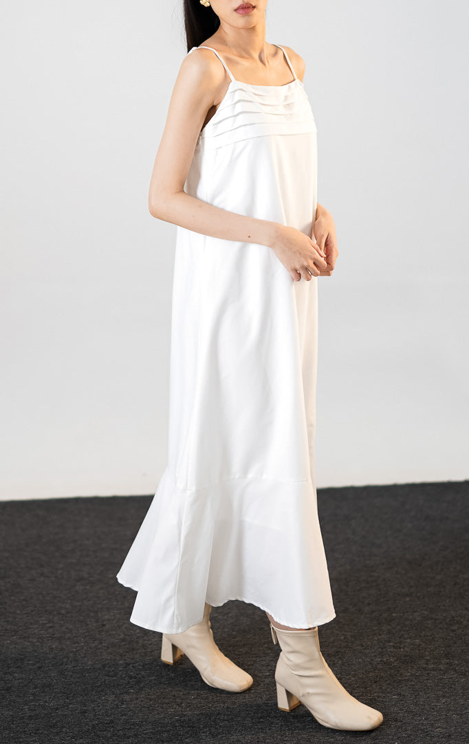 Arleta Dress White