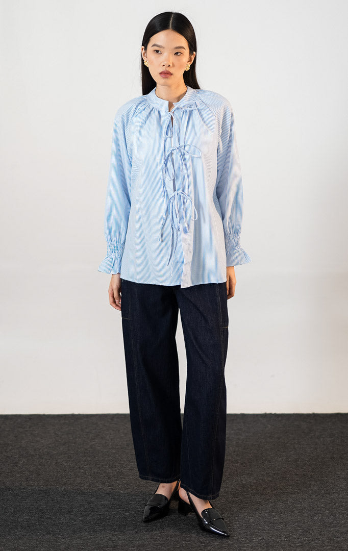 Edellia Top Blue Stripe