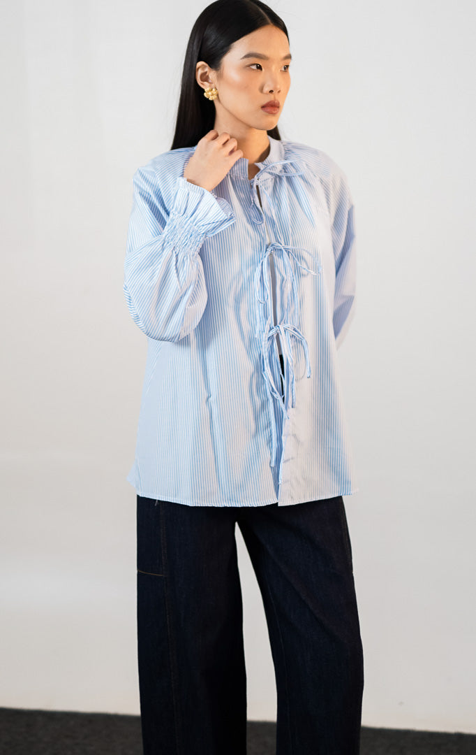 Edellia Top Blue Stripe