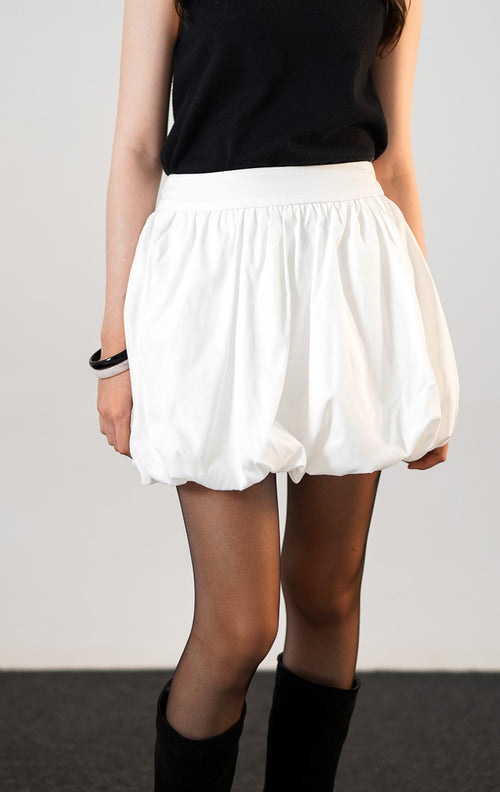 Devina Skirt White