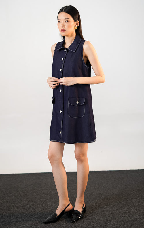 Ayven Dress Denim