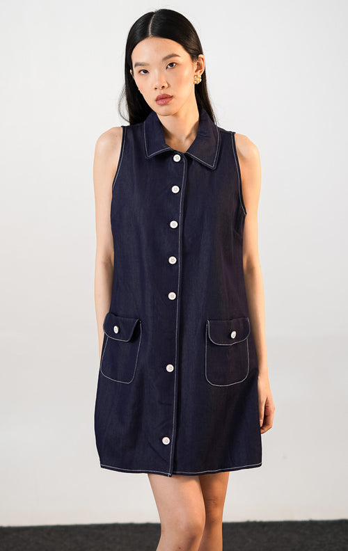 Ayven Dress Denim