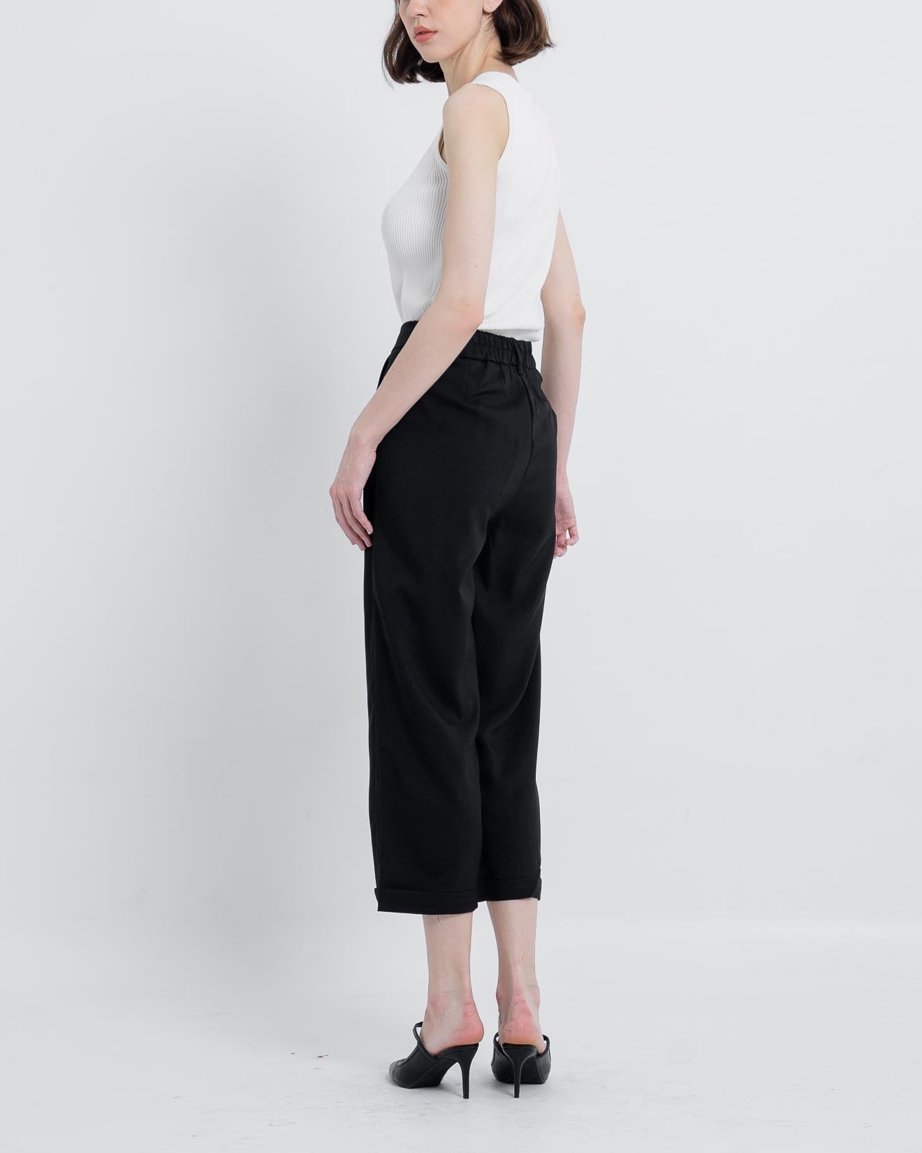 Eliot Wide Leg Pants Black – 288969