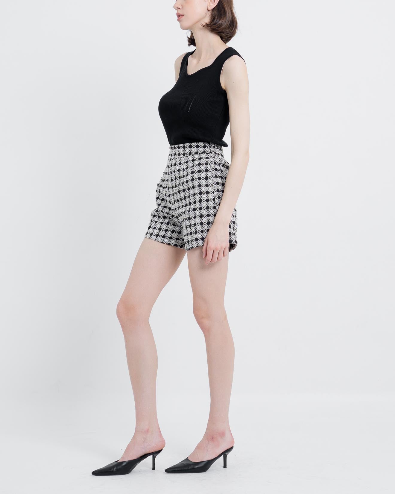 Torry Crochet Short Pants Black – 288967