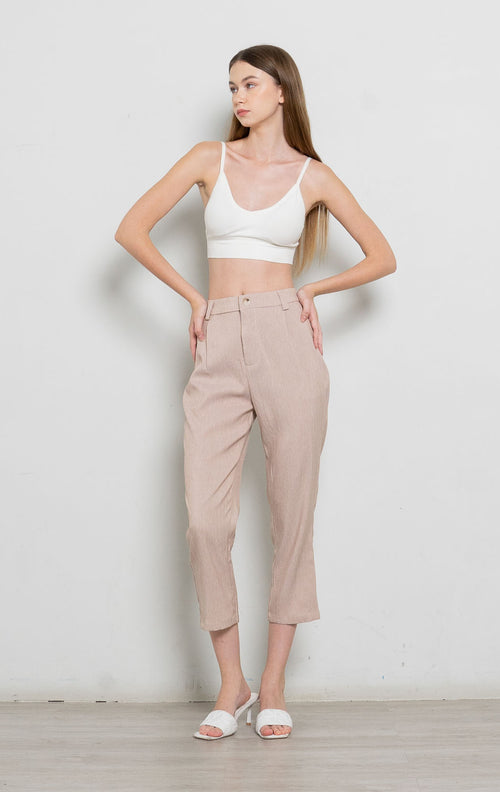 Aliando Straight Leg Brown Pants – 286904
