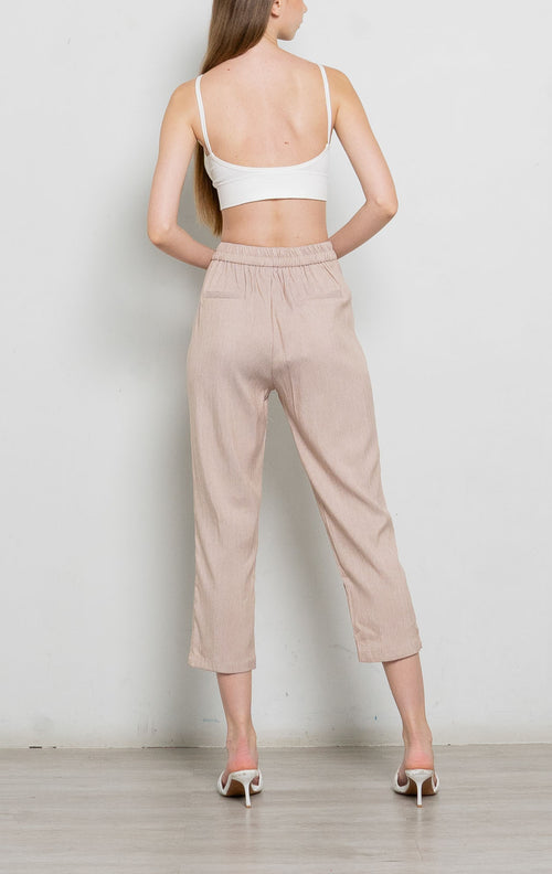Aliando Straight Leg Brown Pants – 286904