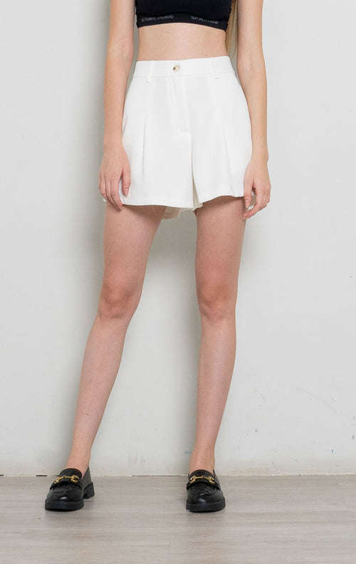 Celia Bermuda White Shorts – 286909