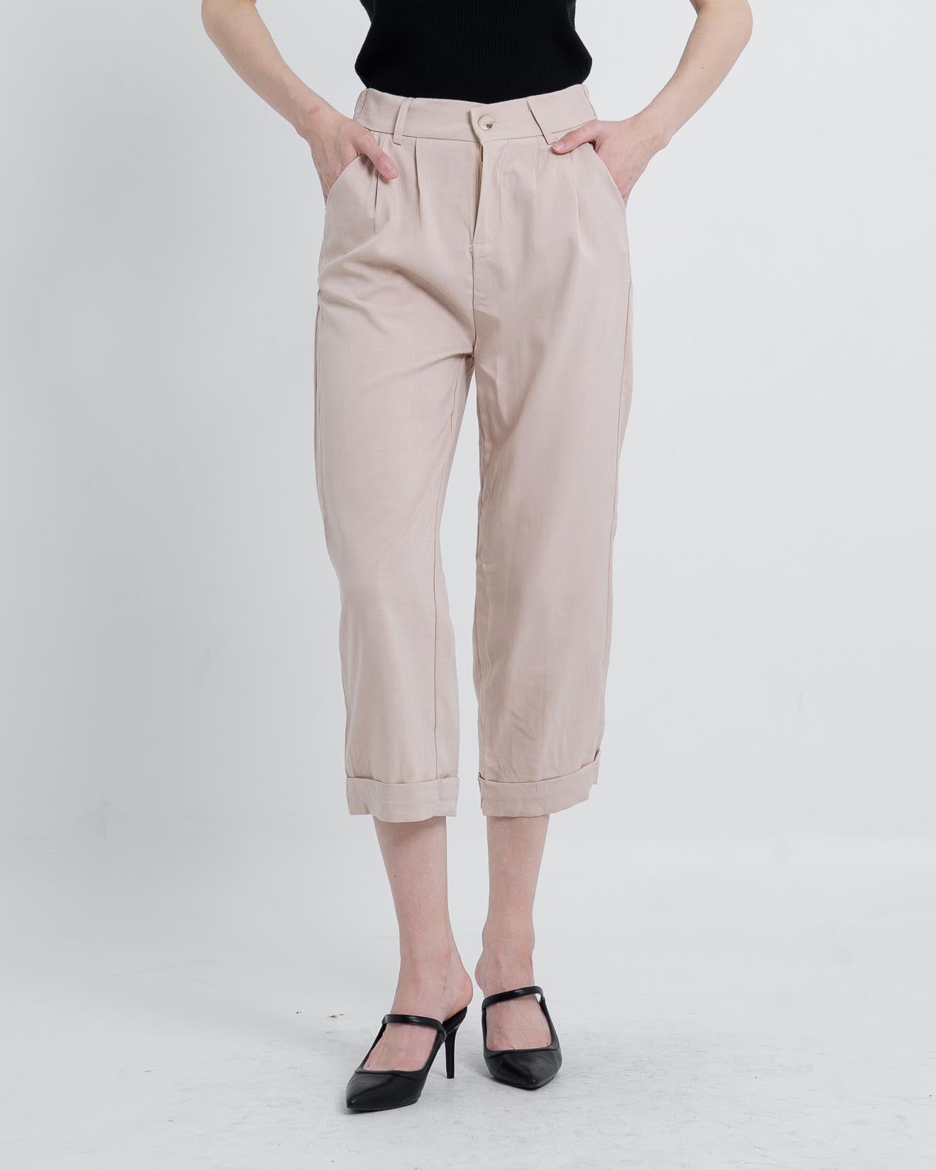 Eliot Wide Leg Ivory Pants – 288970