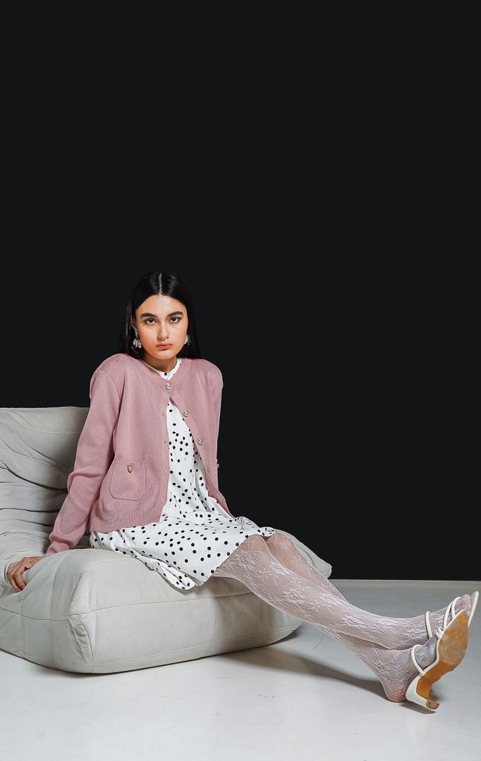 Lily Cardigan Pink