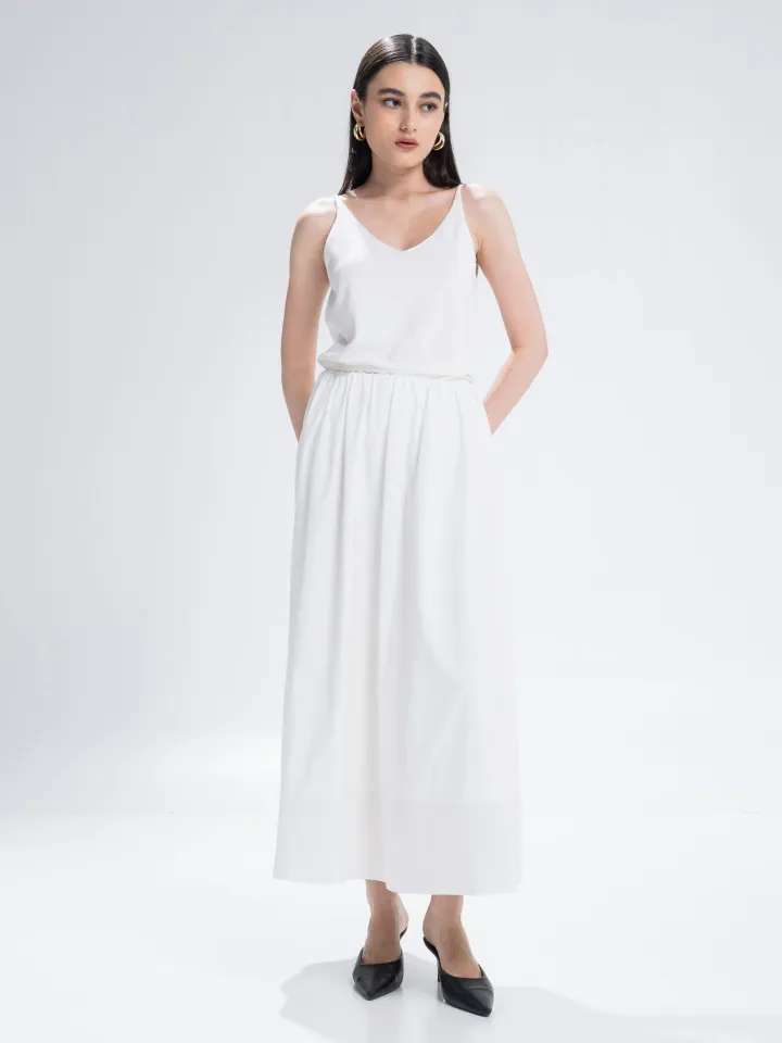 The Stage 10 Skirt White