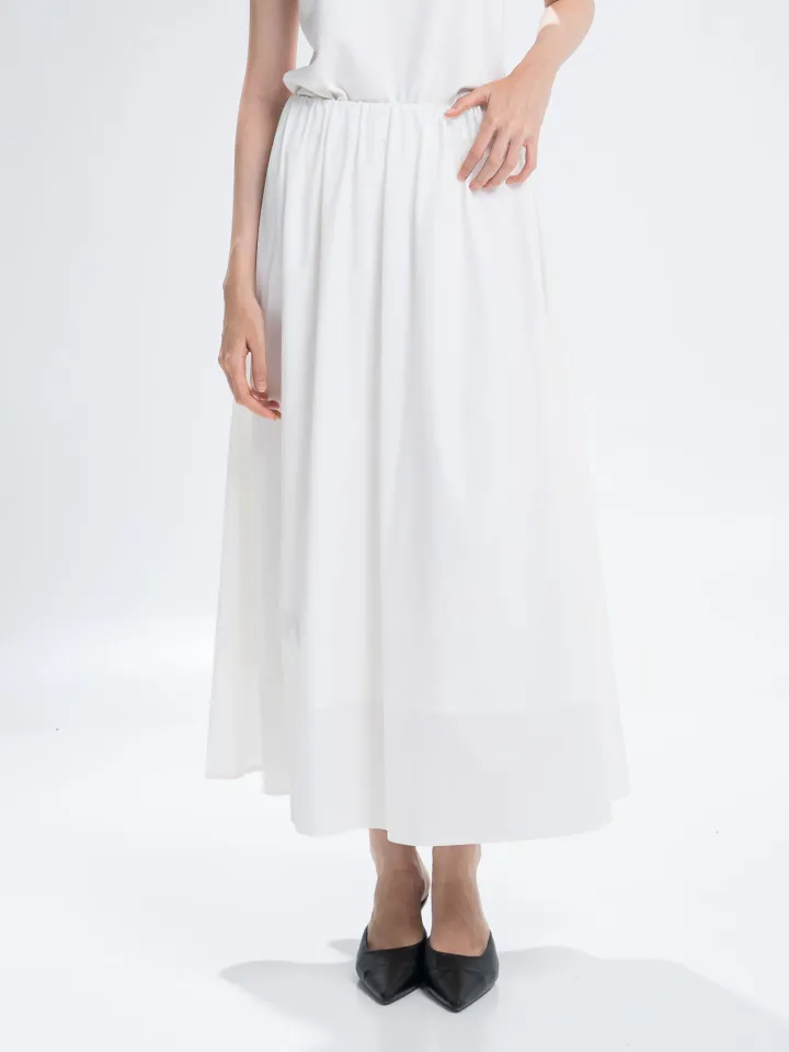 The Stage 10 Skirt White